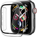 ELYBYYLE for Apple Watch ケース Apple Watch Series Series6/SE2/SE/5/4 40mm 用 ケース 一体型 apple watch 用 カバー アップルウォッチ ケース 傷防止 耐衝撃 超軽量 PC素材 全面保護 一体型 シリーズ6本体を保(2)