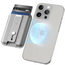 (ESR) MagSafeカードケース, 5枚カードホルダー付きiPhoneカードケース, 確実なグリップ 指フック, iPhone 15/14/13/12シリ...