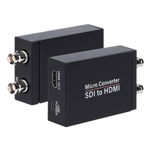 SDI to HDMI コンバーター SDI/HD-SDI/SD-SDI to HDMI変換器 sdi hdmi 変換 1080P ESD保護機能搭載