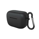 Geekria Silicone カバー ゼンハイザー Sennheiser CX 500BT と互換性のある True Wireless Earbuds 充電ケース カバー 充電ポートにアクセスするためのキーチェーン フック付き (Black)