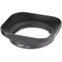 Haoge LH-X30M レンズフード 富士フイルム フジノン XF 30mm F2.8 R LM WR マクロレンズ用 メタルスクエアバヨネットフード