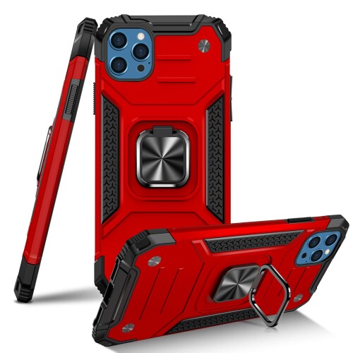 iPhone 12 ケース/iPhone 12 Pro ケース リング付き 耐衝撃 薄型 PC対応 衝撃吸収 tpu フルプロテクトデザイン 指紋防止 アイフォン 12 pro ケース 6.1インチ 軽量 レンズ保護 車載ホルダー対応 シリ