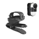 TOMGDRACO Insta360 GO 3S/Go3用 バックパッククリップ 360度回転 シャークの歯 横置き 縦置き バックパックのストラップ、帽子側、服の上に対応 取り付け簡単 Insta360 GO 3Sアクセサリー