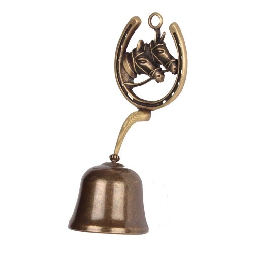 Anahbell 店舗用呼び鈴、入店用呼び鈴、インテリア - ウマ スプリングベル（ラージ）