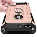 iPhone 7 Plus用 ケース リング付き 衝撃吸収 耐衝撃 TPU PCバンパー 米軍MIL規格 全面保護カバー 滑り防止 車載ホルダー対応 擦り傷防止 滑り止め 軽量 薄型 アイフォン 7 Plus用 カバー リング