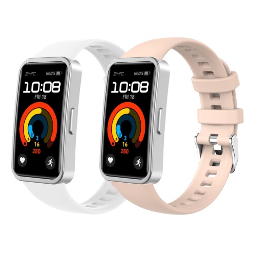 (MoKo) HUAWEI Band10 / 9 / 8 交換用ベルト ファウェイバンド10 ファウェイバンド9 ファウェイバンド8 交換バンド スポーツベルト シリコン 通気性 ソフト スマートウォッチベルト シンプル 取
