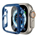 KIMOKU コンパチブル Apple Watch ケース Series SE2/SE/9/8/7/6/5/4 45mm 44mm 41mm 40mm PC+T...