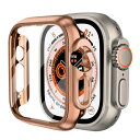 KIMOKU コンパチブル Apple Watch ケース Series SE2/SE/9/8/7/6/5/4 45mm 44mm 41mm 40mm PC+T...
