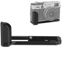 Haoge HG-X100V カメラグリップ カメラハンドグリップ Camera Handgrip カメラホルダー ホルダークリップ for 富士フイルム Fujifilm Fuji X100V 用 Arca Swissアルカスイス プレート 標準互換