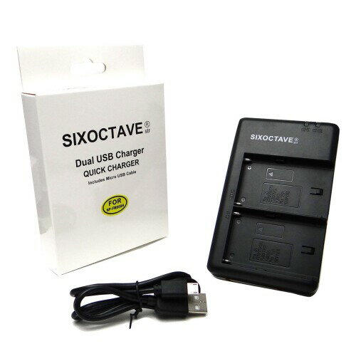 SIXOCTAVE NP-F970 NP-F750 NP-F960 NP-QM91D NP-F550 NP-FM50 NP-FM500H N...