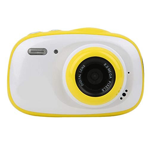 防水子供用カメラ 2インチIPS HDディスプレイ画面 8MPデジタルカメラ 6Xデジタルズーム かわいいギフト..