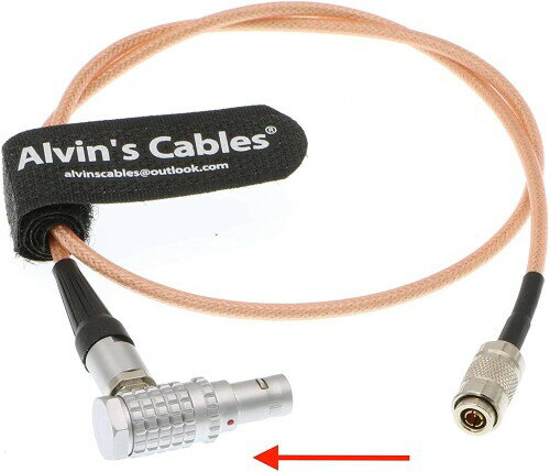 Alvin's Cables Sound Devices 633 Ultrasync One用のTimecode Systems DIN 1.0 / 2.3 to 5 pinタイムコード入力ケーブル