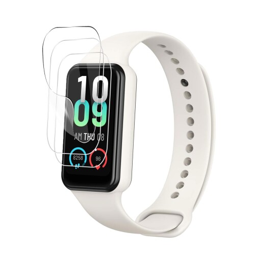 For Amazfit Band 7 フィルム 保護フィルム 高い透明度 擦り傷防止 指紋防止 TPU素材柔らかい 3D保護 水や油に強い 飛散防止 対応 Amazfit Band 7 スマートウォッチ 42mm 保護フィルム