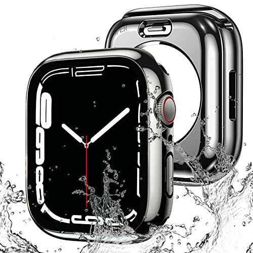 AMAPC for Apple Watch ケース 45mm 44mm 対応 と互換性があり 数秒で Ultra シリーズの外観に変換でき..