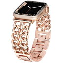 Aniaboho Apple Watchバンド アップルウオッチバンド 金属ベルト iWatch series 10/9/8/7/6/SE/5/4/3/2/1対...