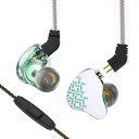 Kinboofi KBEAR Rosefinch 有線イヤホン イヤモン Wired Earphones 耳掛け 朱雀イヤフォン インイヤー スザクヘッドホン HIFI音質 ハイレゾヘッドフォン遮音 10mmダイナミック カナル型 人間工学 5μmシ(2)