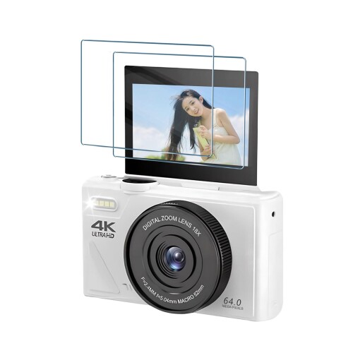 GNODEZ スクリーンプロテクター フィルム保護フィルム 2枚セット 対応 funtto デジタルカメラ フィルム..