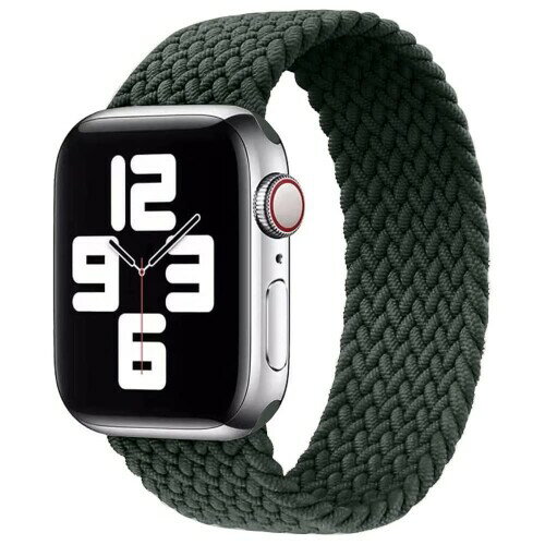 コンパチブル for apple watch バンド 軽量設計 通気性 アップルウォッチ用バンド iwatch バンド 柔らかいシリコーン糸混紡リサイクルヤーン素材 ブレイデッドソロループ apple watch Ultra3/Ultra2/U