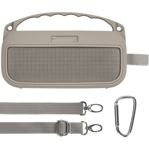 Lebakortシリコンケースに適合するBose SoundLink Flex Portable Speaker (第2世代) ポータブル アウトドア ワイヤレス Bluetooth スピーカー (サンドストーン ケース)