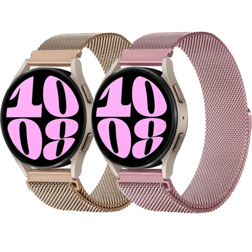 2枚 ラグ幅20MMのみ コンパチブル Galaxy Watch 7/6/5/4 40mm 44mm バンド/galaxyウォッチ 6 Classic 43mm...