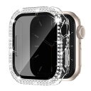 Knossen コンパチブル Apple Watch ケース 41mm キラキラ アップルウォッチ カバー 覗き見防止 Apple Watch カバー ダブルダ...