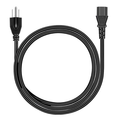 CYD 変換ケーブル NEMA 5-15P to IEC320 C15125V-15A 1M AC電源アダプタ コード C15 NEMA 5-15P UL規格..