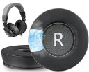 SOULWIT 90mm 冷感 イヤーパッド for Audio-Technica 対応 ATH-Pro500/Pro700/Pro700MKII/Pro700MK2との互換性があり 冷却ジェル イヤークッション 9CM 交換 耳当て ノイズアイソレーションフォーム イヤーカ