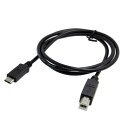 JSER USB - C USB 3.1タイプCオスコネクタto USB 2.0 Bタイプオスデータケーブルfor Cell Phone & Mac & Lap...