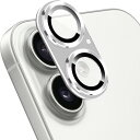CeiLarv カメラフィルム iPhone 16/iPhone 16 Plus 用 カメラ保護 全面保護 9H強化ガラス 黒縁取り アルミ合金 国産旭硝子素材 耐衝撃 高透過率 気泡なし アイフォン16/16 プラス 対応 液晶画面保護