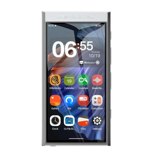 HiBy ユーティリティDAP M300 (シルバー)