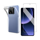 cxybgfv 置き換え可能です Xiaomi 13T / 13T Pro ガラスフィルム 13T 液晶保護フィルム 採用日本製素材旭硝子製 高透過率 薄型 硬度9H 飛散防止処理 Xiaomi 13T / 13T Pro 用のケース クリア TPU 耐衝撃