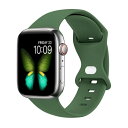 Tighesen コンパチブル Apple Watch バンド アップルウォッチ バンド 40mm 41mm 42mm 44mm 45mm 46mm 49mm for iWatch Ultra 2/Ultra SE Series 10/9/8/7/6/5/4 に対応 スポーツバンド 交換ベルト シリコン製 柔らかい 通