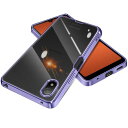 Sony Xperia Ace III ケース クリア 耐衝撃 黄変防止 耐久性 エクスペリア Ace III カバー 透明 SO-53C SOG08 A203SO 対応 スマホケース TPU素材 衝撃吸収 メッキ加工 落下防止 薄型 軽量 人気 ストラッ