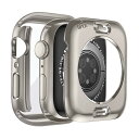 TEMEDO 対応 Apple Watch ケース Series SE2/SE/6/5/4 アップルウォッチ カバー PC素材 防水 2 in 1 前後の保護 Apple Watch カバー 全面保護 二重構造 アップルウォッチ ケース 高耐久 高透過率 装着簡?(4
