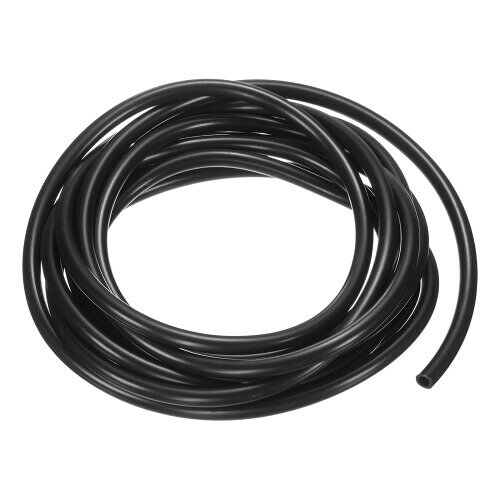 M METERXITY 黒ビニールチューブ 10フィート長さ 0.16" 内径 x 0.24" 外径 PVCフレキシブルプラスチッ..