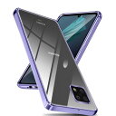 SHARP AQUOS sense6 sense6S ケース SH-54B SHG05 SH-RM19 SH-M19 SHG07 クリア メッキ加工 耐衝撃 カ...