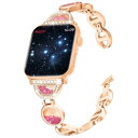 (GOCROWEEN) for Apple Watch 用 バンド アップルウォッチ バンド ステンレスバンド ダイヤモンドラインストーンApple Watch...