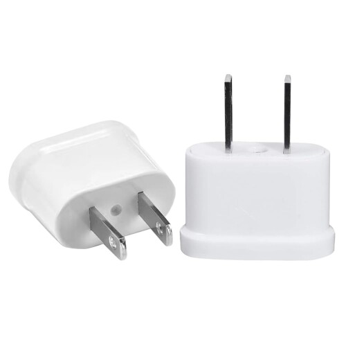 変換プラグ ポータブルプラグ 電源 タイプ 国内で海外の電気製品が使える 海外旅行用コンセント変換 2個セット