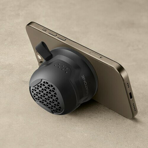 MIATONE MagRover マグネット Bluetoothスピーカー Bluetooth5.4 MagSafe対応 12時間連続再生 84g超軽量 持ち運び便利 IP66防塵防水スピーカー 風呂 TWS機能 マイク内蔵 キッチン・車・冷蔵庫対応 mabashistore-10328166 まばし商店 サンプル画像2