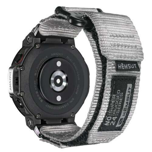 Torbollo 時計バンド Huami Amazfit T-Rex 2用バンド スマートウォッチバンド 替えバンド 通気性がよく 汗をかきにくいナイロン替えばんど