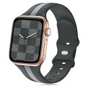 Singiuzoo Apple Watch用 バンド 49mm 45mm 44mm 42mm アップルウォッチ バンド シリコン製 スポーツバンド iwatch...