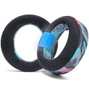 WC Freeze PS5 V2 - Sony PS5 Pulse 3D ヘッドフォンと互換性のある冷却ジェル イヤーパッド (Wicked Cushions 製) |壮大なゲーム向けに耳の開口部、厚さ、快適性、遮音性を向上 | 90年代のブラック