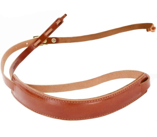 (ラフィカロ) イタリアンレザー 本革 カメラストラップ サイズ調整可能 一眼レフ ミラーレス メンズ レディース ダークブラウン