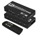 4K HDMIマトリックス 3入力 2出力 HDMI