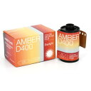 RETO Amber (アンバー) D400 35mm カラー ネガティブ シネ フィルム、27EXP、ISO400、135、シネマティック、映画スタイル、C41プロセス