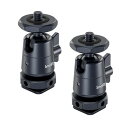 SmallRig ミニボールヘッドサポート 2個 カメラ用雲台ヘッドキット 2948B