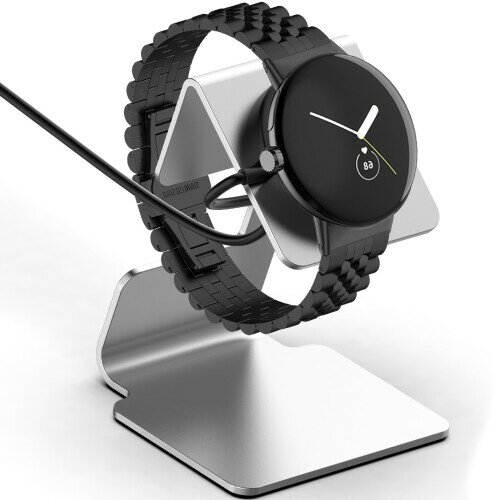 GYOKUYU FOR Google Pixel Watch 2/Pixel Watch 3（2024）充電スタンド アルミ合金製 グーグル ピクセルウォッチ3 充電 頑丈 充電スタンド 角度調整でき 充電ドックPixel Watch2 ピクセルウォッチ2 アクセ