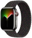 コンパチブル apple watch バンド ブレイデッドソロループ Ultra2/ultra/10/9/8/7/6/5/4/3/2/1/SEに対応 スポーツバンド