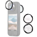 YunB (2枚入) Insta360 X4 用 レンズガード x4 レンズ保護フィルター Lens Guards カメラレンズ保護 キズ防止 防水 防塵 高透過率 ひねるだけで脱着可能 インスタ360 x4対応