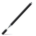 スタイラスペン タッチペン スマホ Phone Pad スタイラスペン Android スマートフォン タブレット用 ペン ディスク+導電繊維(2in2)ペン先...